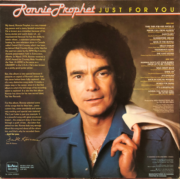 Ronnie Prophet-1