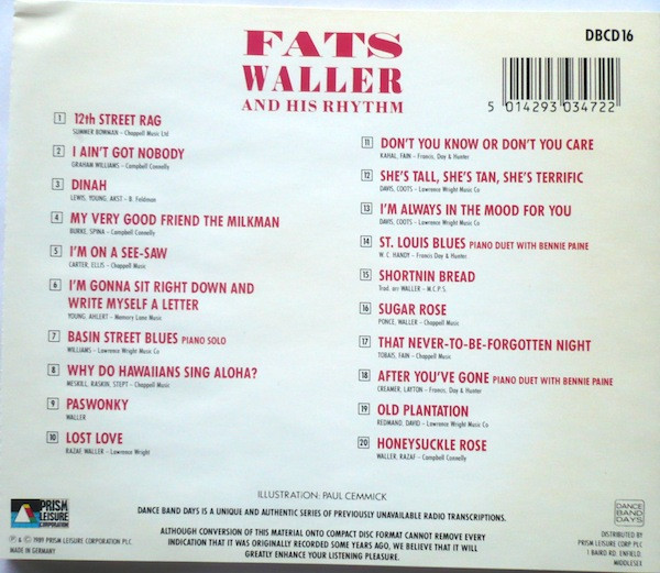 Fats Waller & His Rhythm-1