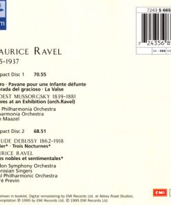 Ravel* ･ Mussorgsky* ･ Debussy*, Lorin Maazel ･ André Previn-1