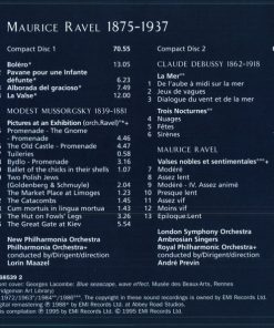 Ravel* ･ Mussorgsky* ･ Debussy*, Lorin Maazel ･ André Previn-4