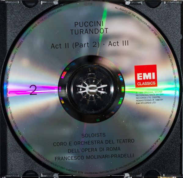 Puccini*, Nilsson*, Corelli*, Scotto*, Giaiotti*, Orchestra Dell'Opera Di Roma*, Coro Dell'Opera Di Roma*, Francesco Molinari-Pradelli-3