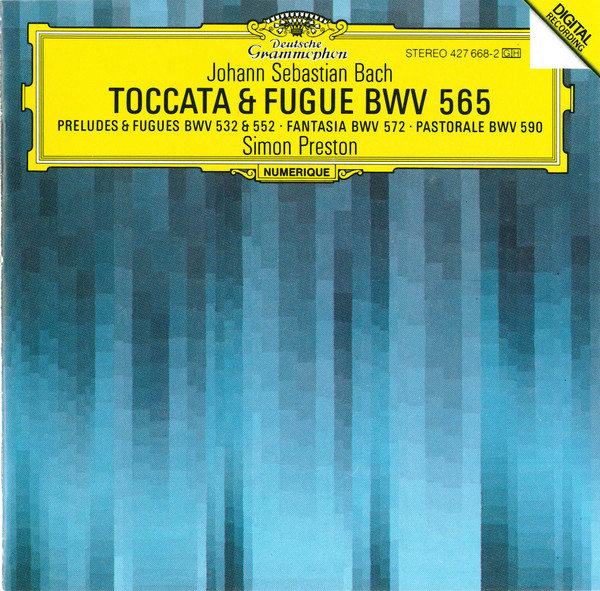 Johann Sebastian Bach, Simon Preston-0