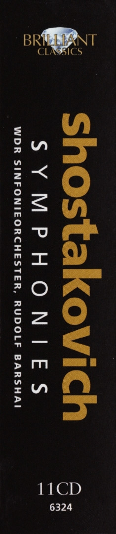 Shostakovich* - WDR Sinfonieorchester*, Rudolf Barshai-3