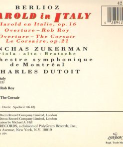 Berlioz* - Zukerman*, Dutoit*, Montréal*-1
