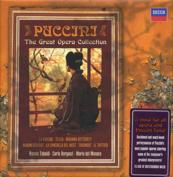 Giacomo Puccini - Renata Tebaldi · Carlo Bergonzi · Mario del Monaco-0