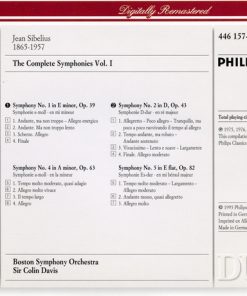 Sibelius* / Boston Symphony Orchestra, Sir Colin Davis-1