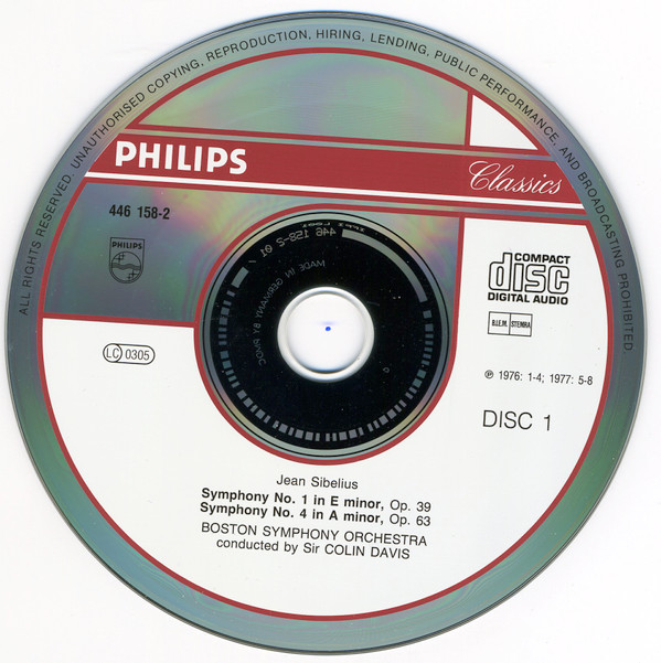 Sibelius* / Boston Symphony Orchestra, Sir Colin Davis-2