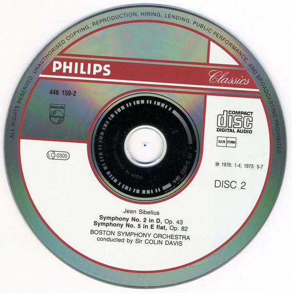 Sibelius* / Boston Symphony Orchestra, Sir Colin Davis-3