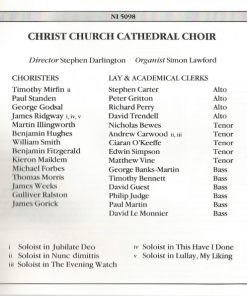 Christ Church Cathedral Choir*, Stephen Darlington-4
