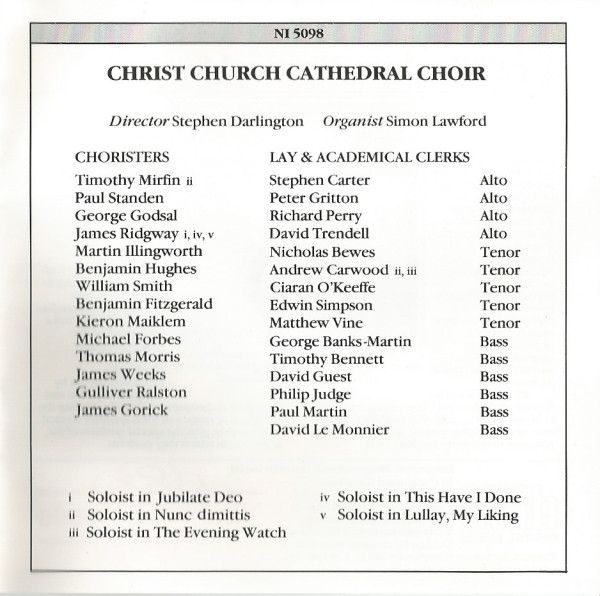 Christ Church Cathedral Choir*, Stephen Darlington-4