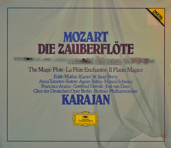 Mozart*, Karajan*, Edith Mathis, Karin Ott, Janet Perry, Anna Tomowa-Sintow, Agnes Baltsa, Hanna Schwarz, Francisco Araiza, Gottfried Hornik, José van Dam, Chor der Deutschen Oper Berlin, Berliner Philharmoniker, Karajan*-0