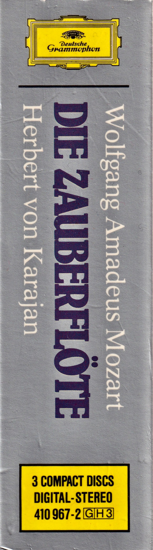 Mozart*, Karajan*, Edith Mathis, Karin Ott, Janet Perry, Anna Tomowa-Sintow, Agnes Baltsa, Hanna Schwarz, Francisco Araiza, Gottfried Hornik, José van Dam, Chor der Deutschen Oper Berlin, Berliner Philharmoniker, Karajan*-2