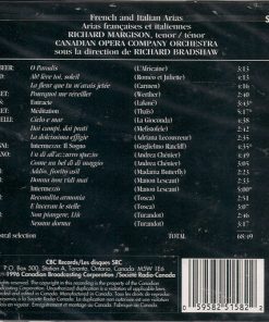 Richard Margison, Richard Bradshaw, Canadian Opera Company Orchestra-2