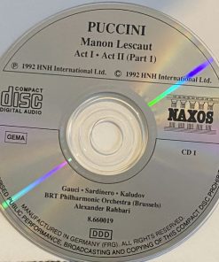 Puccini* - Gauci* ‧ Kaludov* ‧ Sardinero* ‧ Rosca* ‧ George* ‧ BRT Philharmonic Chorus* ‧ Jaak Gregoor Choir ‧ BRT Philharmonia Orchestra, Brussels* ‧ Alexander Rahbari-2