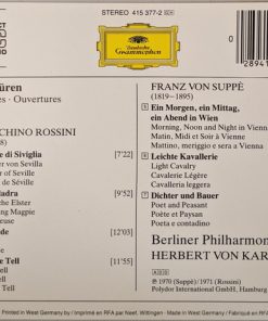 Rossini*, Suppé*, Berliner Philharmoniker, Herbert von Karajan-1