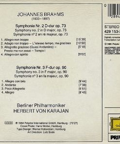 Brahms* - Berliner Philharmoniker, Herbert von Karajan-1