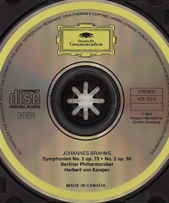 Brahms* - Berliner Philharmoniker, Herbert von Karajan-2