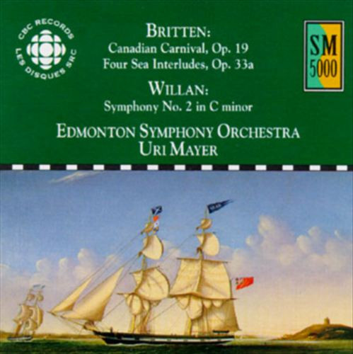 Britten*, Willan*, Edmonton Symphony Orchestra, Uri Mayer-0