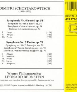 Schostakowitsch* • Wiener Philharmoniker • Leonard Bernstein-1