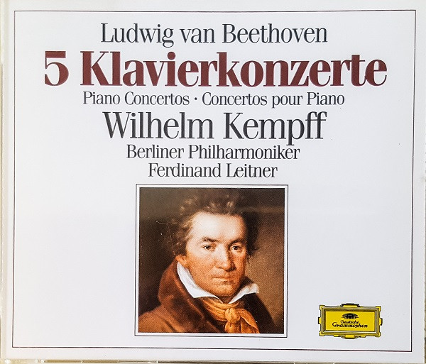 Ludwig van Beethoven, Wilhelm Kempff, Berliner Philharmoniker, Ferdinand Leitner-0