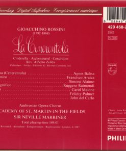 Rossini* - Baltsa* · Araiza* · Raimondi* · Malone* · Palmer* · Del Carlo* · Academy Of St. Martin-in-the-Fields* · Sir Neville Marriner-1