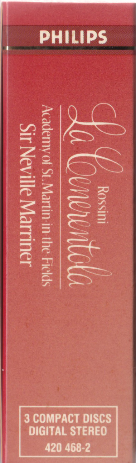 Rossini* - Baltsa* · Araiza* · Raimondi* · Malone* · Palmer* · Del Carlo* · Academy Of St. Martin-in-the-Fields* · Sir Neville Marriner-2