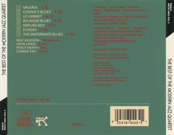 The Modern Jazz Quartet-1