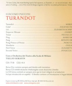 Puccini* / Maria Callas, Elisabeth Schwarzkopf, Eugenio Fernandi, Nicola Zaccaria, Coro* E Orchestra Del Teatro Alla Scala Di Milano*, Tullio Serafin-1