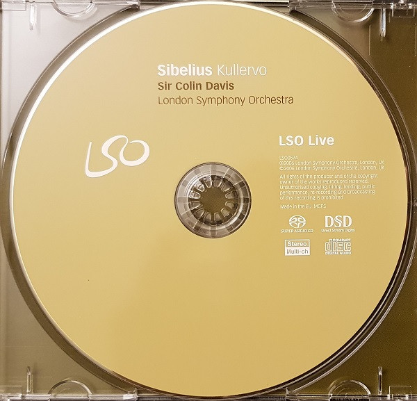 Sibelius*, Sir Colin Davis, Peter Mattei, Monica Groop, London Symphony Chorus, London Symphony Orchestra-2