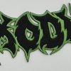 EXODUS - GREEN/BLACK LOGO PATCH