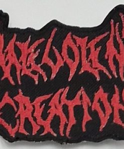 MALEVOLENT CREATION - RED LOGO PATCH