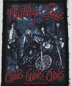 MÖTLEY CRÜE - "Girls, Girls, Girls" PATCH