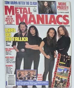 METAL MANIACS Magazine - FEBRUARY 1992 - METALLICA, TOM ARAYA, DANZIG