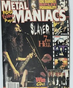 METAL MANIACS Magazine - SUPERSTAR SPECIAL AUGUST 1998 - SLAYER, KING DIAMOND, CRADLE OF FILTH