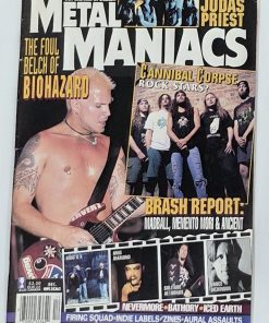 METAL MANIACS Magazine - DECEMBER 1996 SUPERSTAR SPECIAL - BIOHAZARD, CANNIBAL CORPSE, JUDAS PRIEST