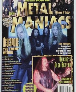 METAL MANIACS Magazine - OCTOBER 2003 - NEVERMORE, OPETH, DEICIDE