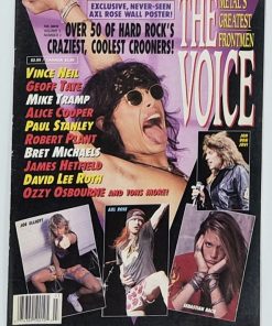 RIP Magazine - MARCH 1990 "THE VOICE" FRONTMEN INTERVIEW SPECIAL - VINCE NEIL, MICK JAGGER, OZZY OSBOURNE