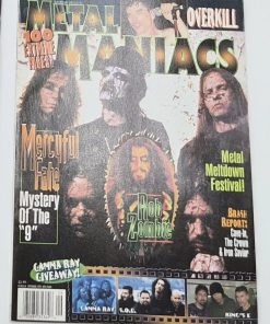 METAL MANIACS Magazine - SEPTEMBER 1999 - MERCYFUL FATE, ROB ZOMBIE, OVERKILL