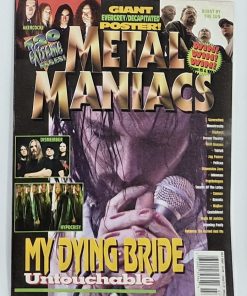 METAL MANIACS Magazine - JULY 2004 - MY DYING BRIDE, AKERCOCKE, EVERGREY/DECAPITATED Centerfold Poster