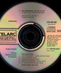 Richard Strauss - Arleen Augér*, Vienna Philharmonic Orchestra* / André Previn-2