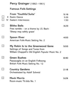 Percy Grainger, Bournemouth Sinfonietta, Kenneth Montgomery-2
