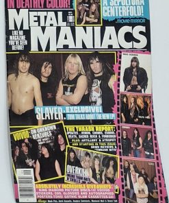METAL MANIACS Magazine - SEPTEMBER 1990 - SLAYER, VOIVOD, OVERKILL