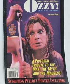 RIP Magazine - 1992 OZZY FAREWELL SPECIAL - OZZY OSBOURNE Pin-Up Posters