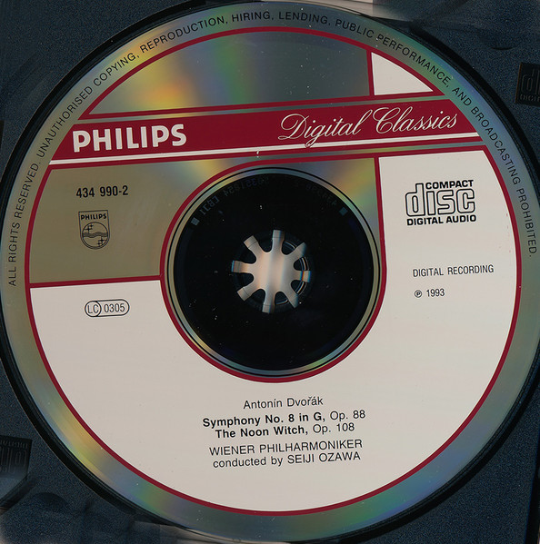 Dvořák*, Seiji Ozawa, Wiener Philharmoniker-2