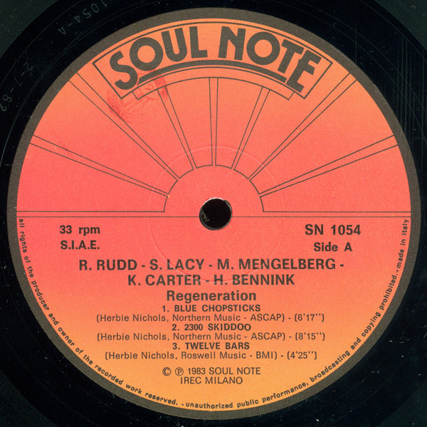 Roswell Rudd - Steve Lacy - Misha Mengelberg - Kent Carter - Han Bennink-2