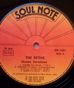 Tim Berne With Paul Motian, Ed Schuller, C. Herb Robertson*-2