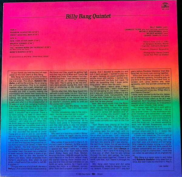 Billy Bang Quintet-2