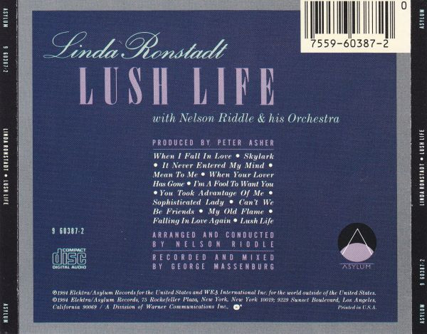 Linda Ronstadt With Nelson Riddle & His Orchestra*-1
