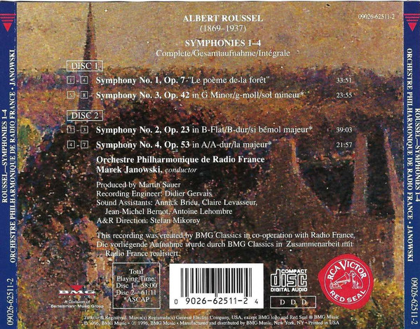 Albert Roussel – Orchestre Philharmonique De Radio France, Marek Janowski-1