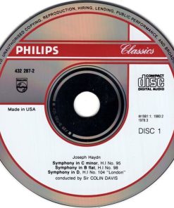 Haydn*, Sir Colin Davis, Royal Concertgebouw Orchestra, Amsterdam*-2